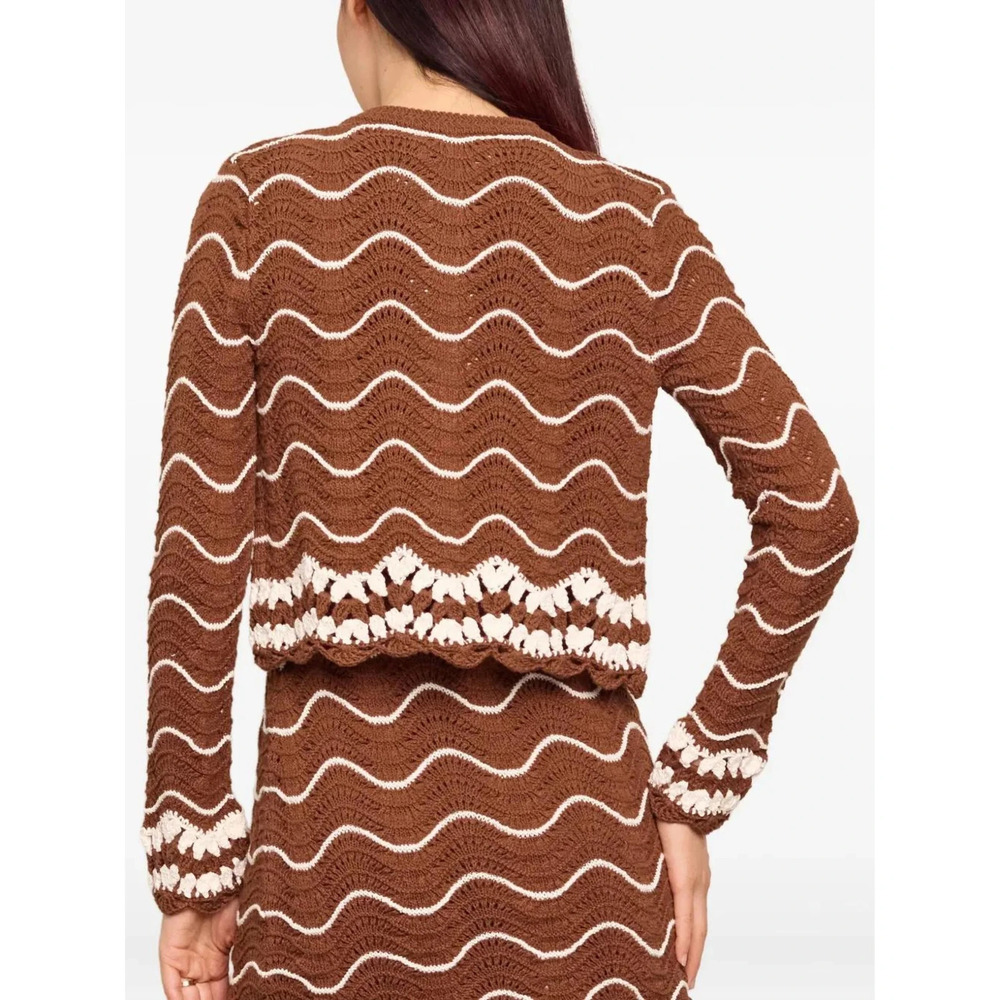 Cara Cara Women's Jolene Cardigan Brown Size XS 3436 - Picture 2 of 2